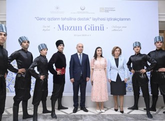 Heydər Əliyev Fondunun vitse-prezidenti Leyla Əliyeva “Gənc qızların təhsilinə dəstək” layihəsi iştirakçılarının məzun günündə iştirak edib