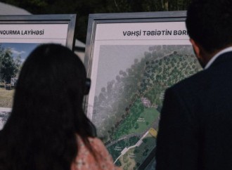 Heydər Əliyev Fondunun vitse-prezidenti Leyla Əliyeva və Bakı Media Mərkəzinin rəhbəri Arzu Əliyeva Altıağac Milli Parkını ziyarət ediblər