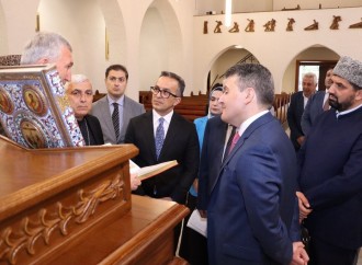Azərbaycan nümayəndə heyəti Almaniyada müxtəlif dini konfessiyaların nümayəndələri ilə görüşüb