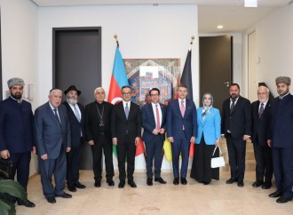 Azərbaycan nümayəndə heyəti Almaniyada müxtəlif dini konfessiyaların nümayəndələri ilə görüşüb