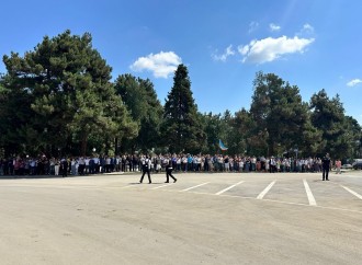 Xankəndidə Silahlı Qüvvələr Günü münasibətilə hərbçilərin yürüşü keçirilir