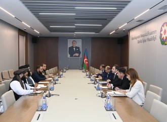 Elnur Məmmədov əfqanıstanlı həmkarı ilə regionda cərəyan edən proseslər ətrafında fikir mübadiləsi aparıblar