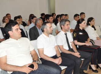 Şabranda "Konstitusiya və Mediasiya: Hüquqi dövlətin dialoq platforması" adlı görüş keçirilib