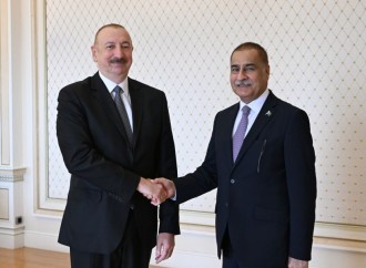Prezident İlham Əliyev Pakistan Milli Assambleyasının sədrinin başçılıq etdiyi nümayəndə heyətini qəbul edib