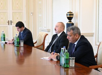Prezident İlham Əliyev Pakistan Milli Assambleyasının sədrinin başçılıq etdiyi nümayəndə heyətini qəbul edib