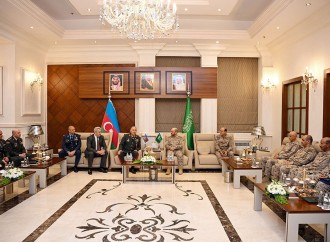 Azərbaycan ilə Səudiyyə Ərəbistanı arasında hərbi əməkdaşlığın genişləndirilməsi müzakirə olunub