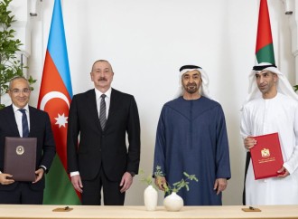 Prezident İlham Əliyevin Əbu-Dabidə Birləşmiş Ərəb Əmirliklərinin Prezidenti ilə görüşü olub