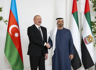 Prezident İlham Əliyevin Əbu-Dabidə Birləşmiş Ərəb Əmirliklərinin Prezidenti ilə görüşü olub