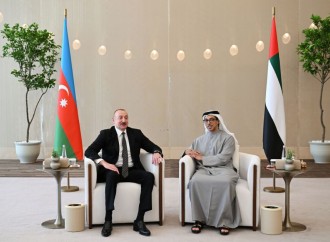 Prezident İlham Əliyev Birləşmiş Ərəb Əmirliklərinə işgüzar səfərə gəlib