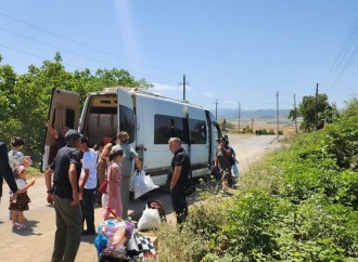 Xocalının Təzəbinə kəndi ilk sakinlərini qarşılayıb: 28 ailəyə evlərinin açarları təqdim olunub