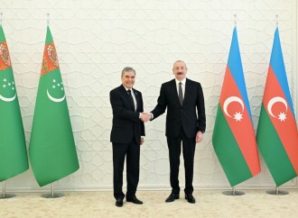 Prezident İlham Əliyevin Türkmənistan Xalq Məsləhətinin sədri Qurbanqulu Berdiməhəmmədov ilə görüşü olub
