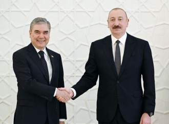 Prezident İlham Əliyevin Türkmənistan Xalq Məsləhətinin sədri Qurbanqulu Berdiməhəmmədov ilə görüşü olub