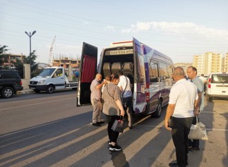 Ağdam rayonunun Kəngərli kəndinə növbəti köç karvanı yola salınıb