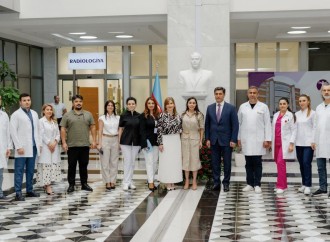 Heydər Əliyev Fondunun vitse-prezidenti Leyla Əliyeva “Məlhəm Hospital”ı ziyarət edib