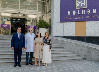 Heydər Əliyev Fondunun vitse-prezidenti Leyla Əliyeva “Məlhəm Hospital”ı ziyarət edib