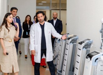Heydər Əliyev Fondunun vitse-prezidenti Leyla Əliyeva “Məlhəm Hospital”ı ziyarət edib