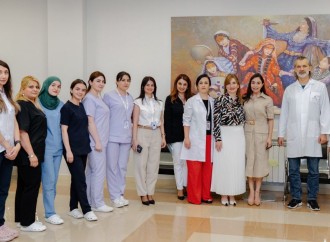 Heydər Əliyev Fondunun vitse-prezidenti Leyla Əliyeva “Məlhəm Hospital”ı ziyarət edib