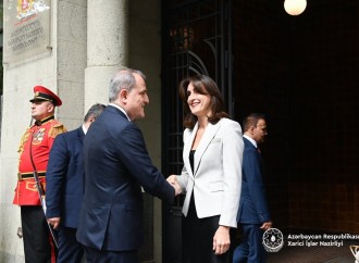 Azərbaycan və Gürcüstan XİN rəhbərləri mətbuata bəyanatla çıxış ediblər