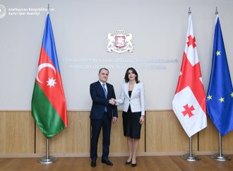 Azərbaycan və Gürcüstan XİN rəhbərləri mətbuata bəyanatla çıxış ediblər