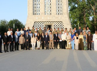 Türk Mədəniyyəti və İrsi Fondunun prezidenti Şuşada keçirilən Vaqif Poeziya Günlərinin açılış mərasimində çıxış edib