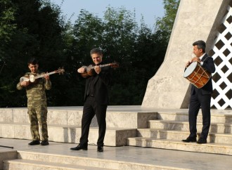 Türk Mədəniyyəti və İrsi Fondunun prezidenti Şuşada keçirilən Vaqif Poeziya Günlərinin açılış mərasimində çıxış edib