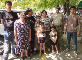 Ağdərənin Həsənriz kəndinə növbəti köç karvanı yola salınıb