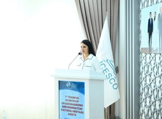 Türk Mədəniyyəti və İrsi Fondunun prezidenti Aktotı Raimkulova Bakıda ICESCO seminarının açılışında çıxış edib