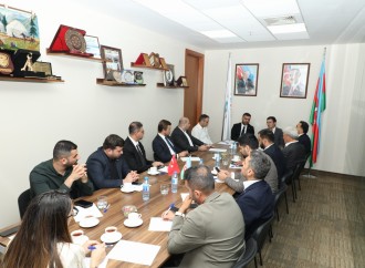 MÜSİAD Mersin nümayəndə heyəti Azərbaycanda bir sıra görüşlər keçirib