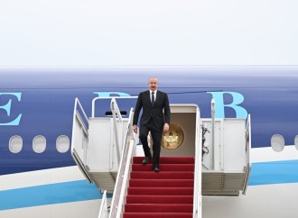 Prezident İlham Əliyev ABŞ-a işgüzar səfərə gəlib