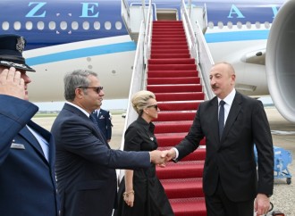 Prezident İlham Əliyev ABŞ-a işgüzar səfərə gəlib