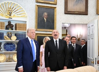 Prezident İlham Əliyev Ağ Evə gəldi