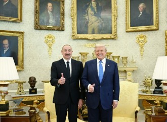 Prezident İlham Əliyev Ağ Evə gəldi