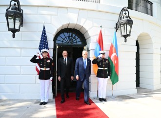 Azərbaycanın və ABŞ-ın prezidentləri, Ermənistanın Baş naziri Ağ Evdə mətbuata bəyanatla çıxış ediblər