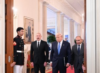 Azərbaycanın və ABŞ-ın prezidentləri, Ermənistanın Baş naziri Ağ Evdə mətbuata bəyanatla çıxış ediblər