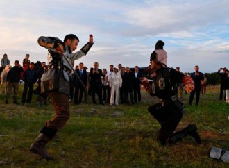 Türk Mədəniyyəti və İrsi Fondu Mağcan Cumabayevin vətəni Botayda genişmiqyaslı beynəlxalq layihə həyata keçirib