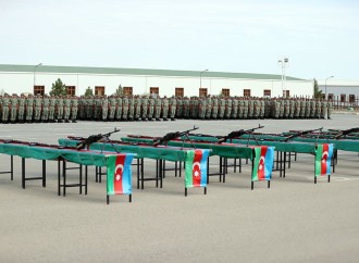 Azərbaycan Ordusunda andiçmə mərasimləri keçirilib