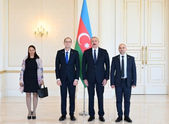 Prezident İlham Əliyev İsrailin Azərbaycanda yeni təyin olunmuş səfirinin etimadnaməsini qəbul edib