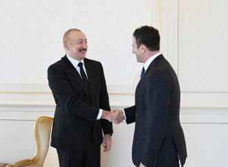 Prezident İlham Əliyev “The Goldman Sachs Group Inc.” şirkətinin qlobal məsələlər üzrə prezidentini qəbul edib