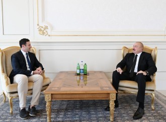 Prezident İlham Əliyev “The Goldman Sachs Group Inc.” şirkətinin qlobal məsələlər üzrə prezidentini qəbul edib