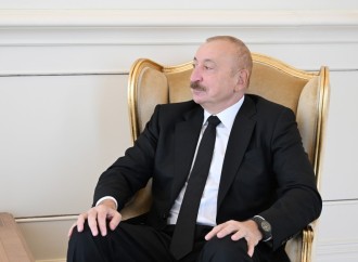 Prezident İlham Əliyev “The Goldman Sachs Group Inc.” şirkətinin qlobal məsələlər üzrə prezidentini qəbul edib