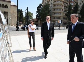 Prezident İlham Əliyev və Birinci xanım Mehriban Əliyeva Gəncə şəhərində olublar