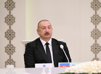 Prezident İlham Əliyevin Türkmənistan Xalq Məsləhətinin sədri ilə geniş tərkibdə görüşü olub