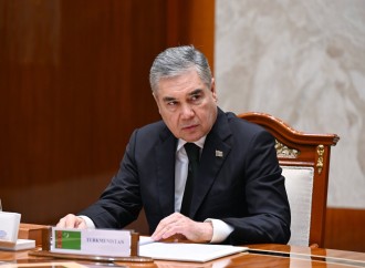 Türkmənbaşı şəhərində Prezident İlham Əliyev, Qurbanqulu Berdiməhəmmədov və Şavkat Mirziyoyev arasında yüksəksəviyyəli görüş keçirilib