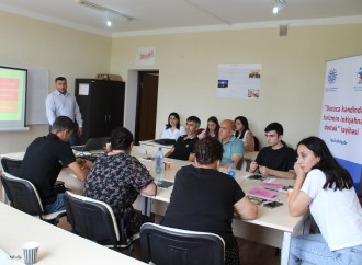 “Əlilliyi olan şəxslərə sosial dəstək” İctimai Birliyi Qəbələ rayonunda müxtəlif təlimlər təşkil edib
