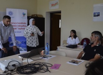 “Əlilliyi olan şəxslərə sosial dəstək” İctimai Birliyi Qəbələ rayonunda müxtəlif təlimlər təşkil edib