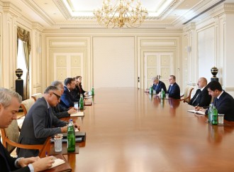 Prezident İlham Əliyev Böyük Britaniya və Şimali İrlandiya Birləşmiş Krallığının dövlət nazirini qəbul edib