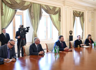 Prezident İlham Əliyev Böyük Britaniya və Şimali İrlandiya Birləşmiş Krallığının dövlət nazirini qəbul edib