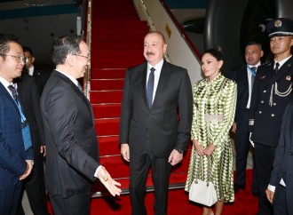 Azərbaycan Prezidenti İlham Əliyev Çinə işgüzar səfərə gəlib