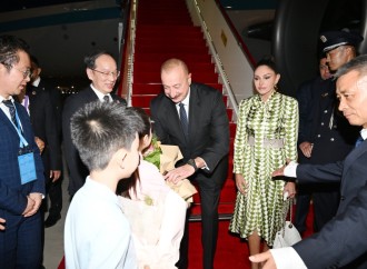 Azərbaycan Prezidenti İlham Əliyev Çinə işgüzar səfərə gəlib