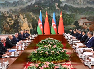 Tiencin şəhərində Azərbaycan Prezidenti İlham Əliyevin Çinin Sədri Si Cinpin ilə görüşü olub